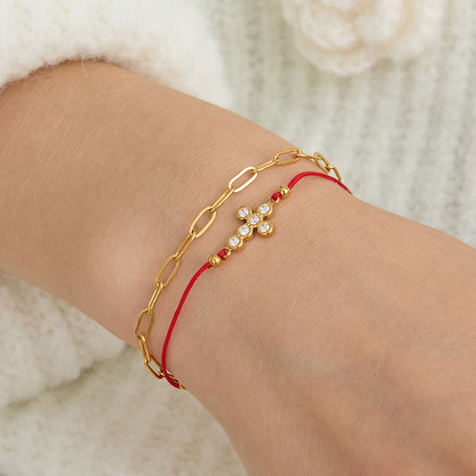 Red Faith Bracelet