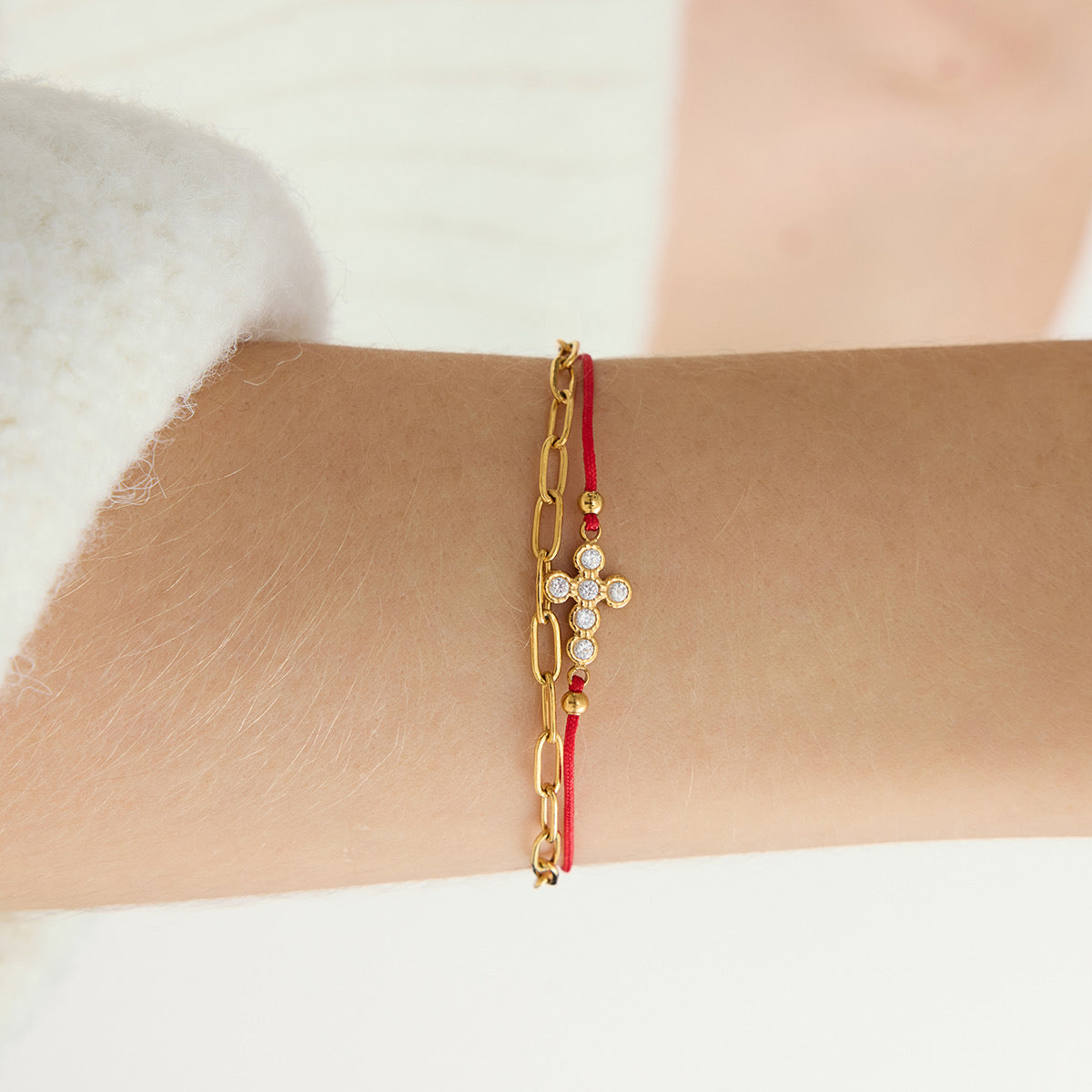 Red Faith Bracelet