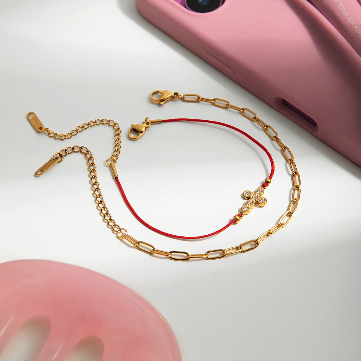 Red Faith Bracelet