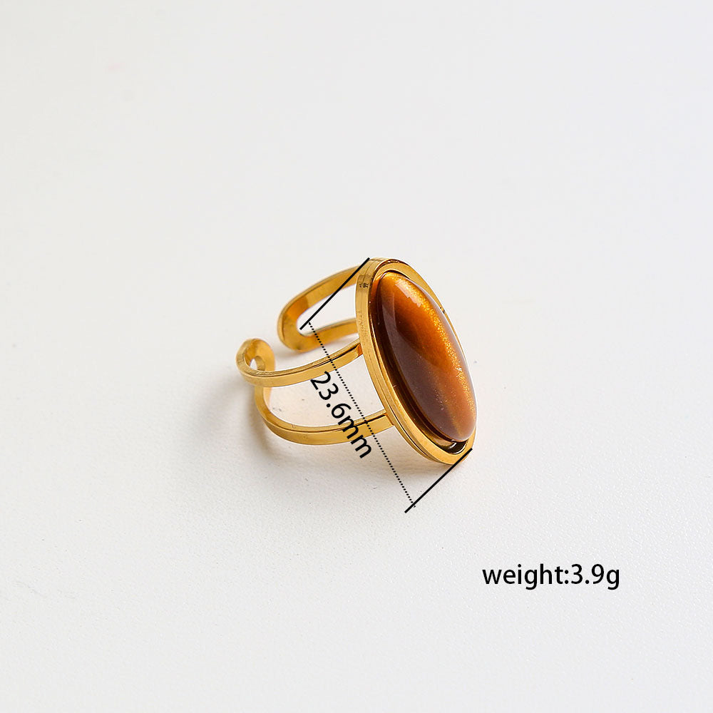 Tiger Eye Ring