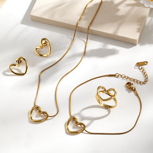 Knotted Heart Set