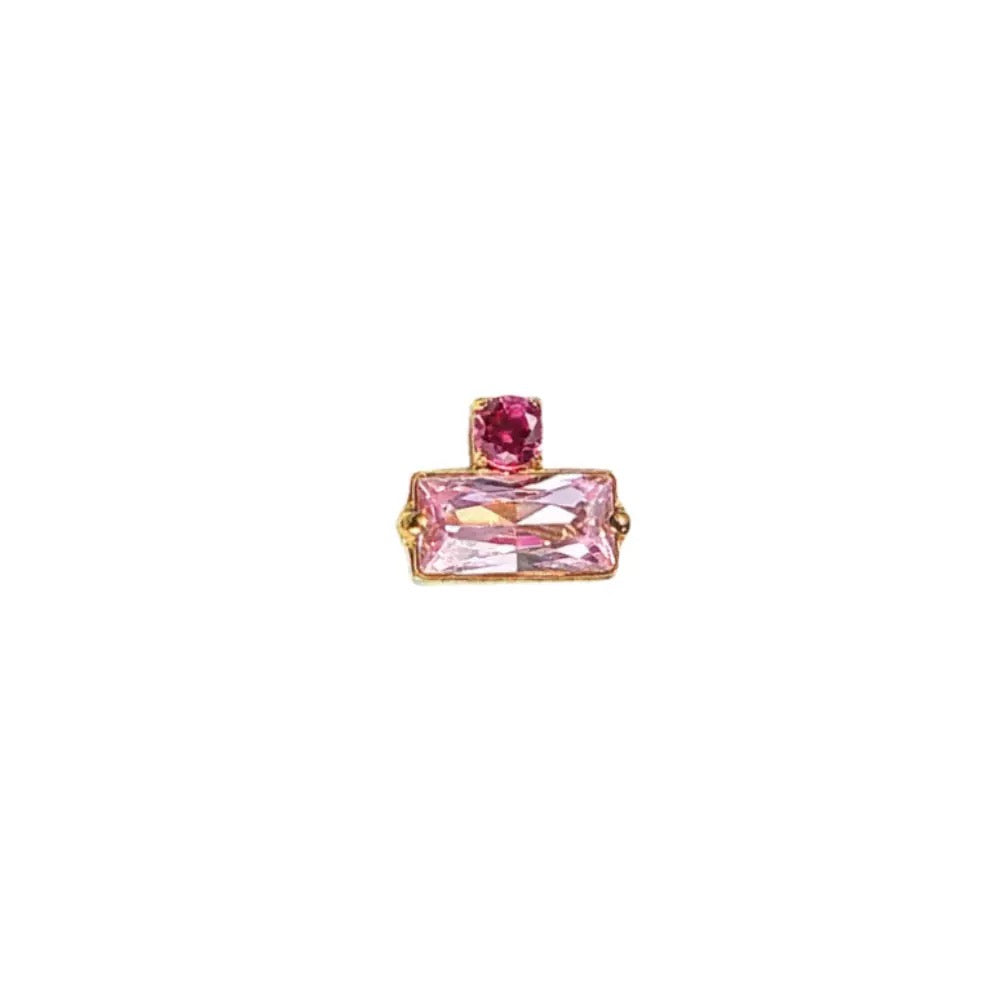 Pink Square Labret